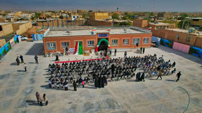 مدیر آموزش و پرورش شهرستان: درآیین افتتاحیه دبیرستان نسیم دانایی روستای فدافن بخش مرکزی کاشمر+گزارش تصویری
